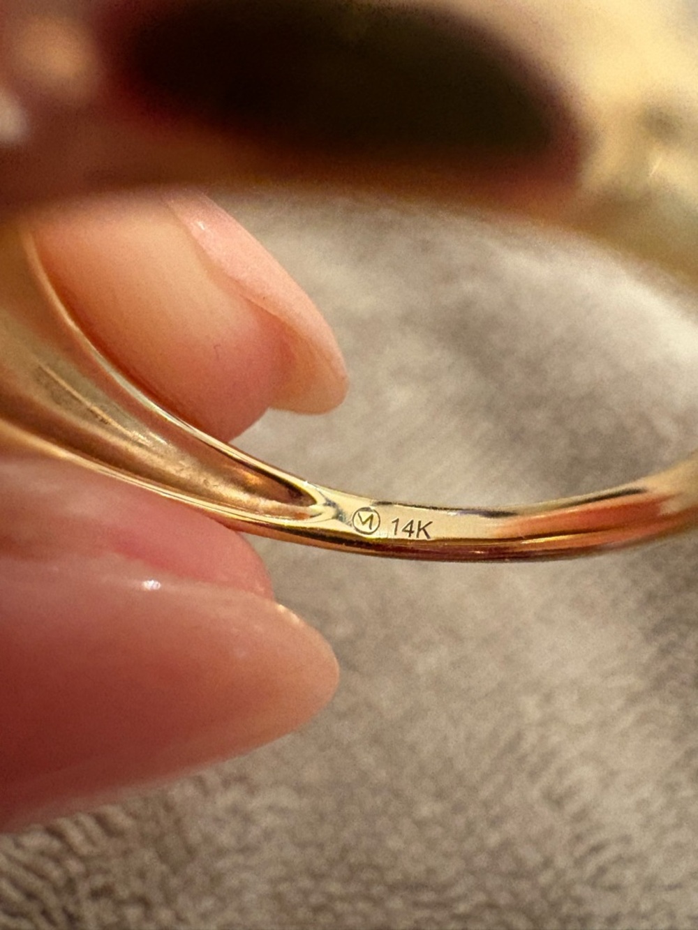 Mejuri star dome ring 14k gold - Picture 9 of 9